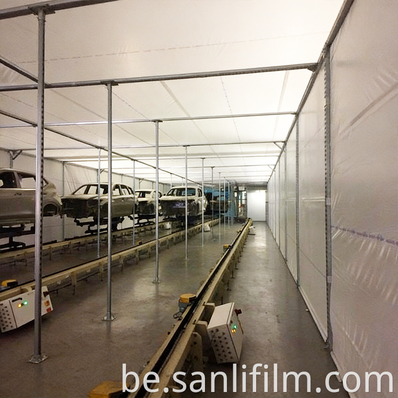 Fire Rated Doors or Walls Flame Retardant Film